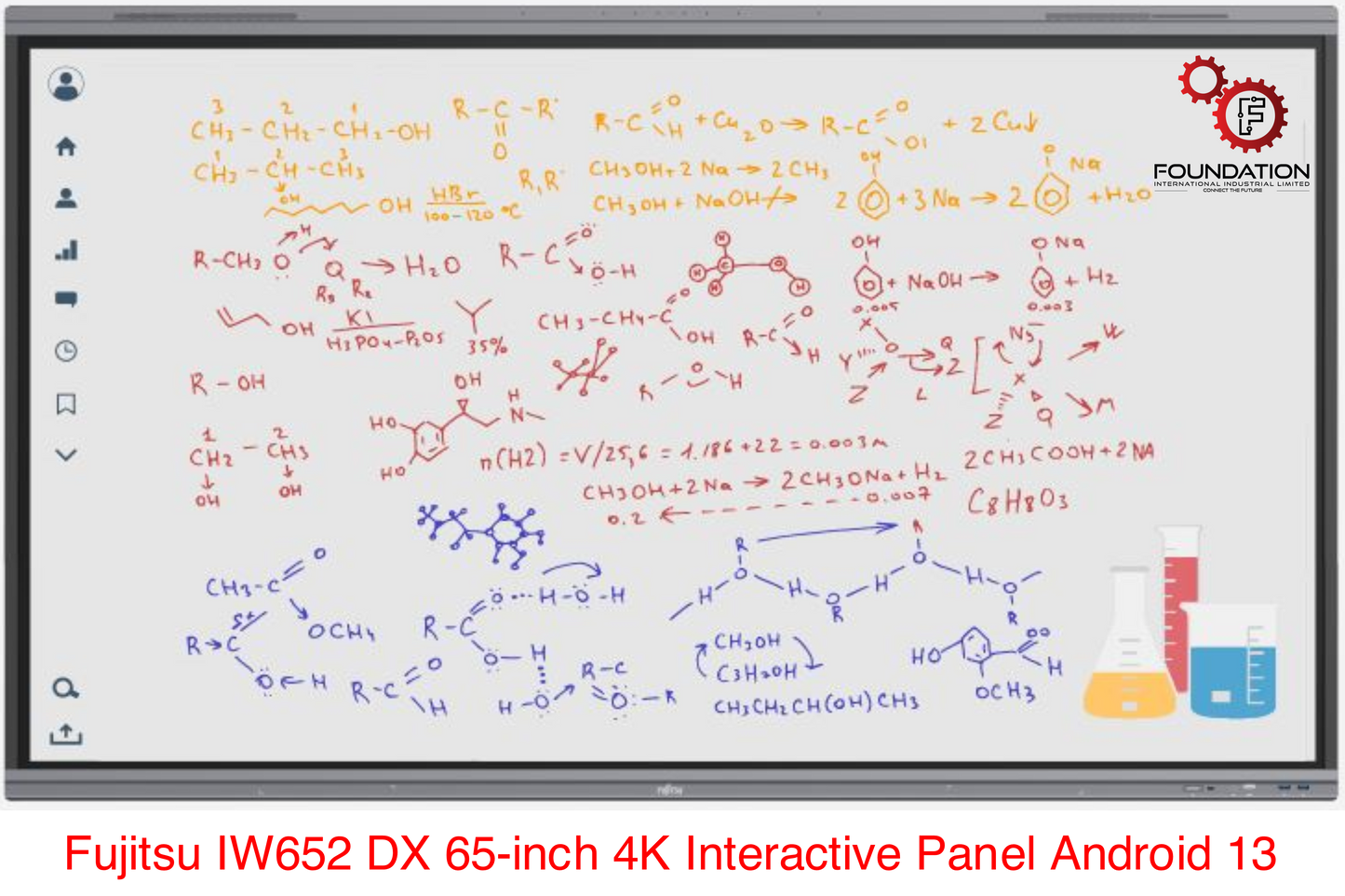 Fujitsu IW652 DX 65-inch 4K UHD Interactive Panel Smart Board