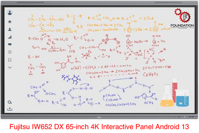 Fujitsu IW652 DX 65-inch 4K UHD Interactive Panel Smart Board